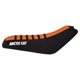 Enjoy Mfg Arctic Cat 250 300 400 454 500 4x4 2x4 Seat Cover BLK side- ORANGE -BLK rib #277