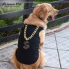 Parisian Pet Dog Tshirt - Embroidered “ Bling $ “