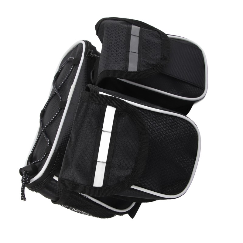 Waterproof Bicycle Front Top Tube Bag Bike Frame Storage Pouch
