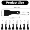 30 Pcs Black Lotto Scratcher Tool Plastic Scratch Ticket Scratcher
