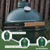 FIRELOOP 9 Inch Wooden Handle Replacement Large,Big Green Color Egg