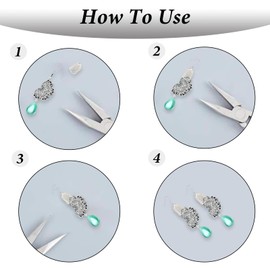 CLDURHGE Spacer Beads Caps, Alloy Hallow Bell Bead Cap Spacers 5 Colors Bead Cap Bails End Charm Caps Spacer Beads, for Bracelet Necklace Earrings Jewelry DIY Crafts Making Supplies(20 Pcs)