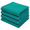 Moosfor 100% Cotton Tea Towels, Highly Absorbent Soft Dish Cloths,