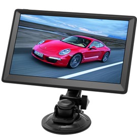 Liontru GPS Navigation for Car Truck, 9 Inch GPS for Car, Car GPS Navigation System with 2024 US/CA/MX Maps, Free Lifetime Map Updates, RV GPS Navigation System for Motorhome, Truck GPS Commercial