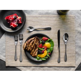 Knork Original Cutlery Utensils Flatware Set, 20 Piece, Gloss Silver