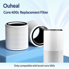 Ouheal Core 400S Replacement Filter Compatible with LEVOIT Core 400S-P Air Purifier, 3-in-1 Filter, Replace Part #Core 400S-RF,Pack of 2