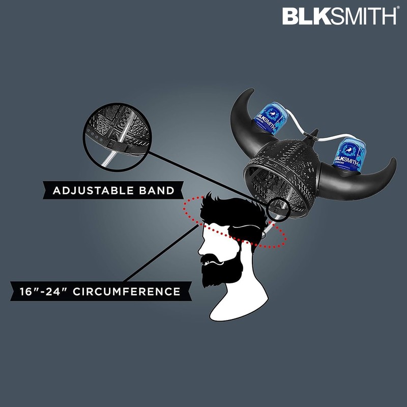 BLKSMITH Viking Drinking Hat | Viking Helmet | Drinking Accessories