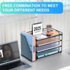 gianotter 4-Tier Paper Organizer With Magazine Holder, Desk Organizers and