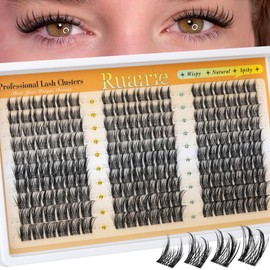 Ruairie Manga Lash Clusters Fairy Natural Cluster Eyelash Extensions Wispy Lash Extensions Anime Eyelash Clusters 180PCS Individual Lash Extensions C Curly DIY Lashes Clusters by Ruairie