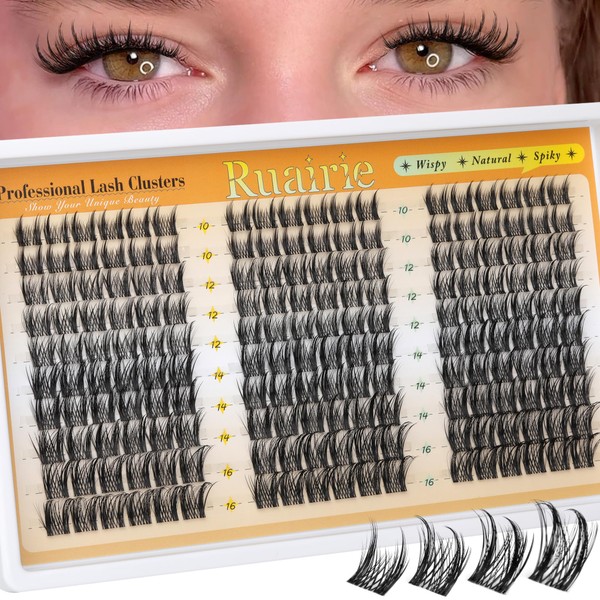 Ruairie Manga Lash Clusters Fairy Natural Cluster Eyelash Extensions Wispy