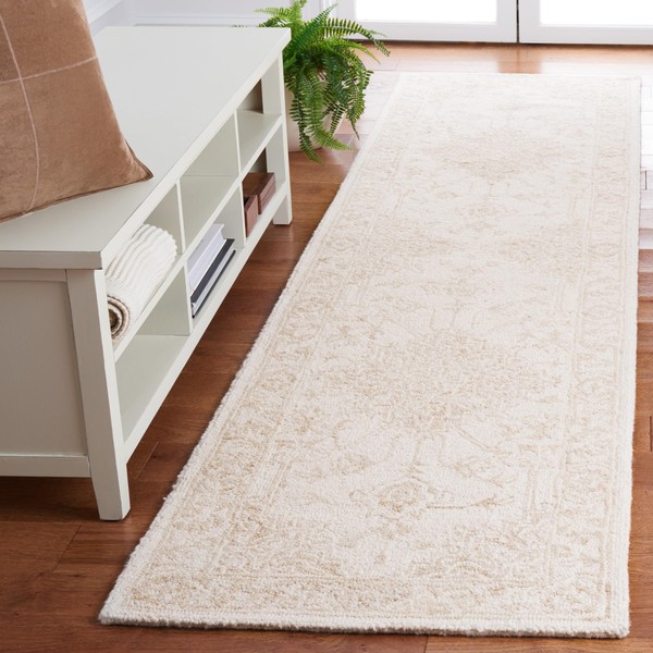 SAFAVIEH Metro Collection Runner Rug - 2'3" x 9', Beige