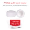 YOFASEN White Pipe Covers - PVC Pipe Cap Fitting -