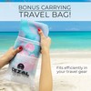 DEZAL Premium Microfiber Compact Sand Free Beach Camping Fitness Travel