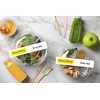 Avery Water Resistant Durable Wraparound Labels, 9.75” X 1.25” Labels
