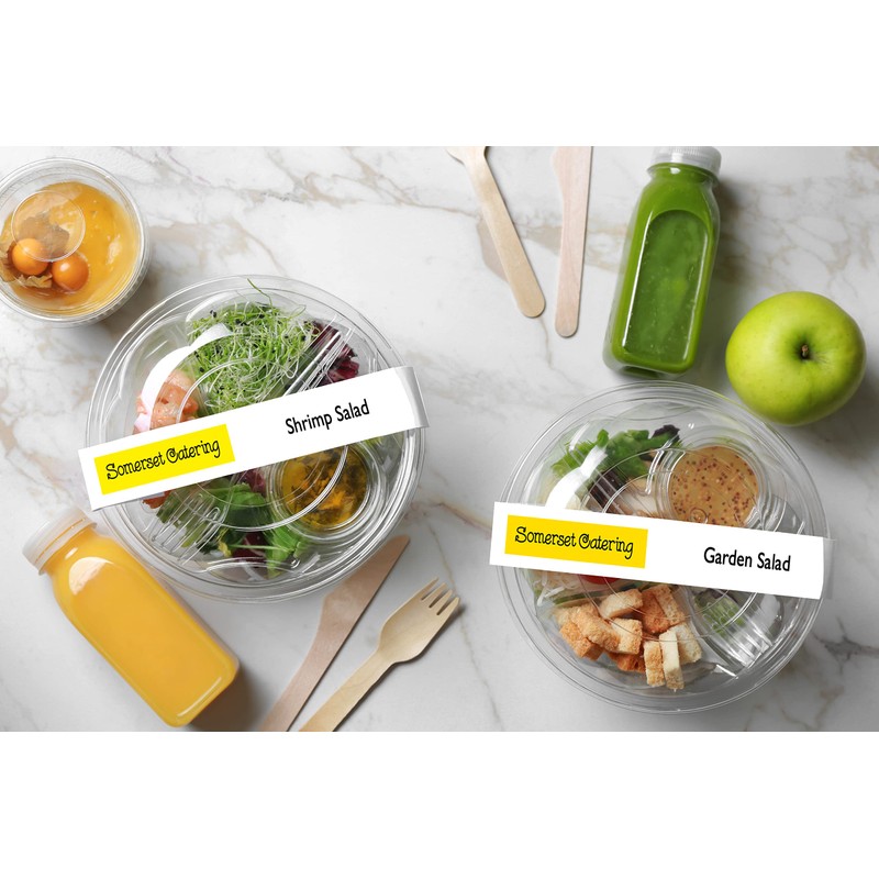 Avery Water Resistant Durable Wraparound Labels, 9.75” X 1.25” Labels