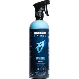Bling Sauce Platinum Wheel Sauce, All Surface Citrus Gel Wheel Cleaner for Cars, Trucks, SUVs, 24oz.