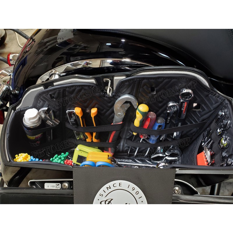 Indian Challenger Saddlebag Liners Flat Top Indian Motorcycle Pursuit Elite