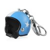 Bike Mini Helmet Keychain Key Case Key Ring Keychain Charm