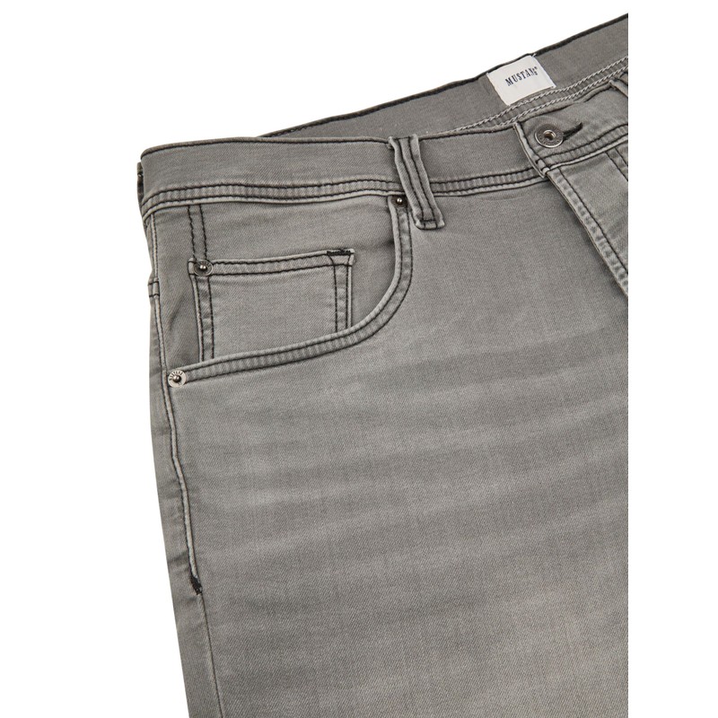 MUSTANG Men’s Chicago Denim Shorts, Regular Fit (Real X) -