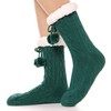 ANTSANG Women Slipper Socks Fluffy Fuzzy Cozy Cabin Fleece Plush