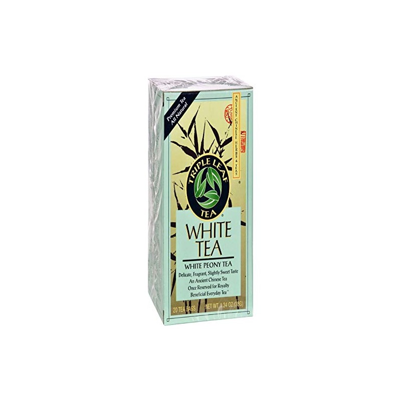 Triple Leaf White Tea - 20 bags per pack --
