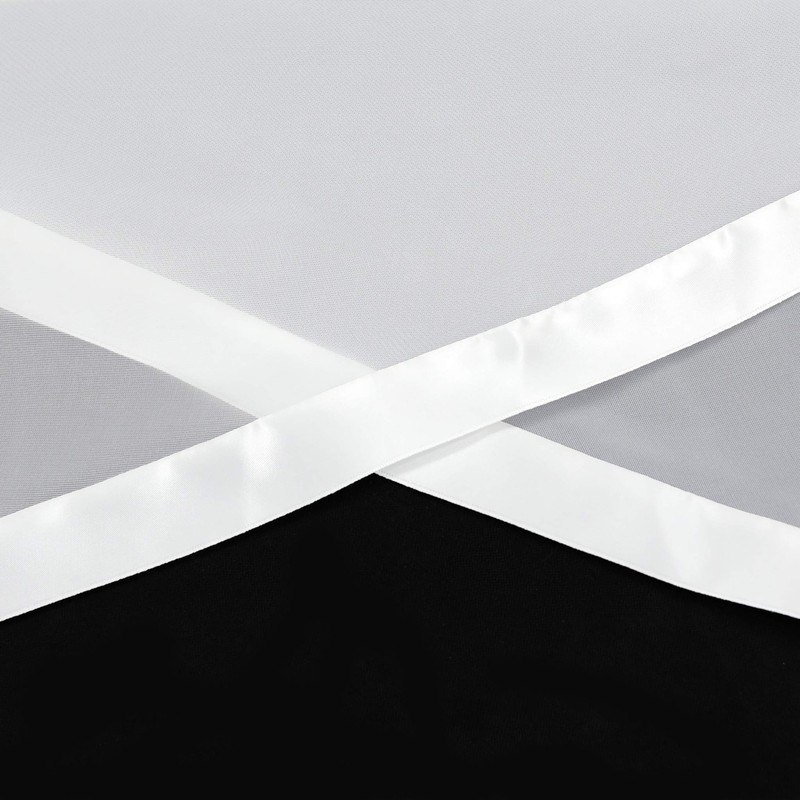 Eslir Panel Curtain with Ruffled Tape, Kitchen / Bistro Curtains,