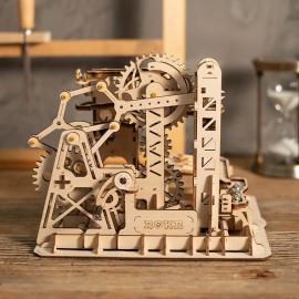 ROKR 3D Wooden Puzzle Brain Teaser Toys Mechanical Gears Kit Unique Craft Kits