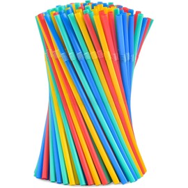 99 Pcs Plant-Based Reusable Straws with Cleaning Brush –Drinking Straws Made from Natural Corn for Smoothies, Milkshakes, Slushies