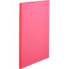 King Jim CH182T-R Cheers Clear File, 20 Pockets, A4, Red