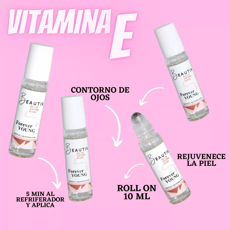 Beautik Vitamina E Pura En Roll On Uso Cosmetico
