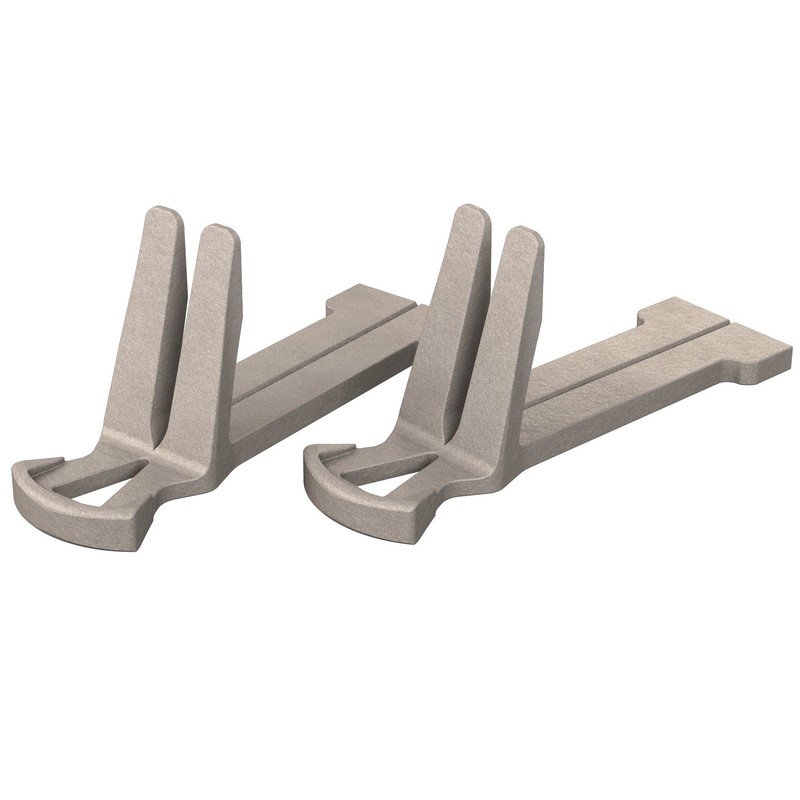 Bon 11-453 Aluminum Corner Ties, 1-Pair