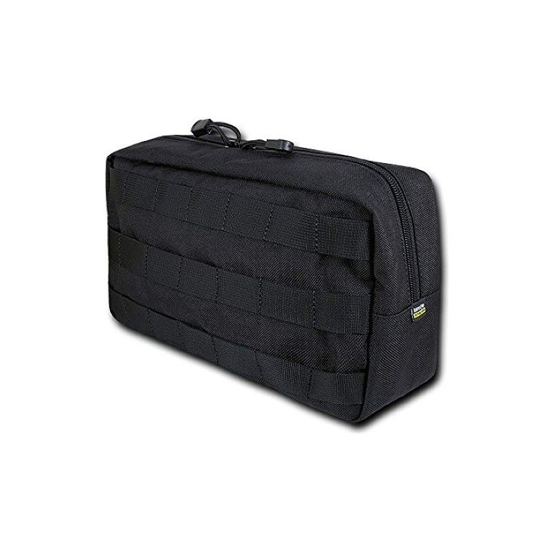 Rapdom Tactical 10.6 Utility Pouch (Horizontal), Black, 6x10x3