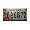 Retro Maryland License Plate Car Decor, Room Decoration, Souvenir, Rusty