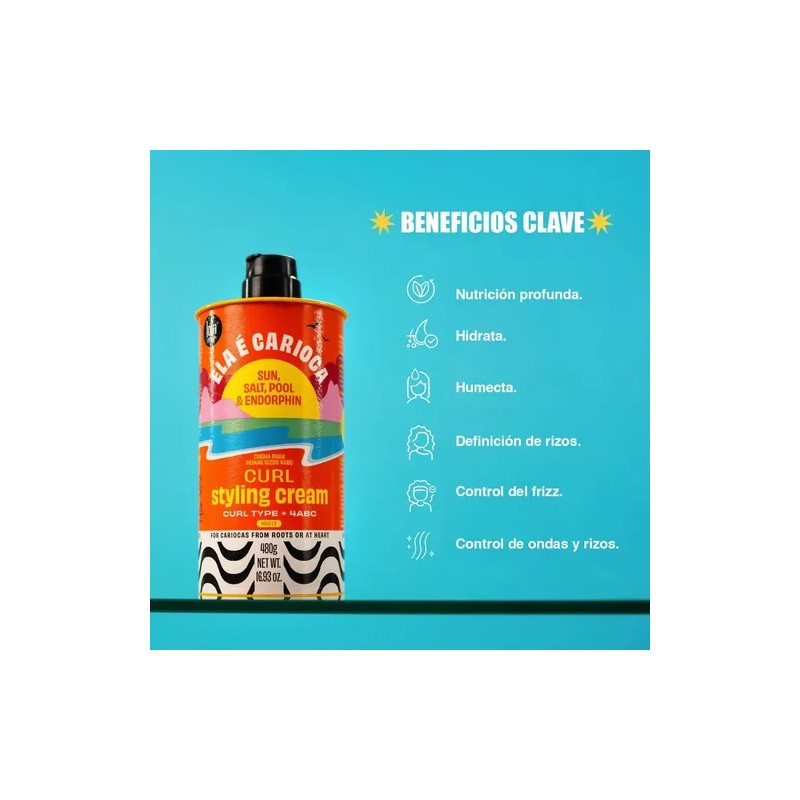 Crema Para Peinar Lola From Rio Ela É Carioca 480g