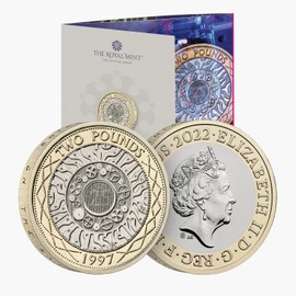 CrawleyCoins 2022 25 Years of £2 Coin UK Brilliant Uncirculated Coin in Mint Pack