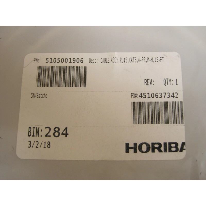 L-Com Shielded Cat 6 Cable Gray 15ft RJ45 PVC Jacket