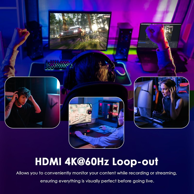 WAVLINK 4K HDMI Video Capture Card (Silver)