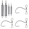 Dropshot Rig Set | Drop Shot Weights, Hooks, Rubber Fish