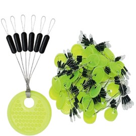 Float Stopper Rubber L Size 50 Pieces x 6 Tablets = 300 Tablets Set of 5 Sizes (SS - XL) Rubber Sinker Stopper Cushion Rubber (L 3 - 5 Sizes 12 - 20 lb))