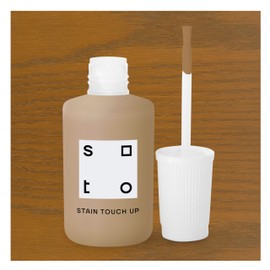 soto Brown Real Wood Stain Touch Up, Furniture Repair (No. 21 Midland Brown) - 20 Milliliters of Semi-Transparent Varnish Cover Up for Wood Cabinets, Doors, Trim, Interior/Exterior