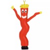 Tree Buddees Wacky Waving Inflatable Tube Man Funny Christmas Ornament