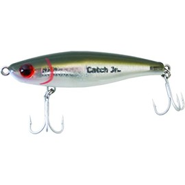 Mirrolure 22MR-18 Catch 2000 Jr Susp Green Bk/White/Silver 3in 3/8oz