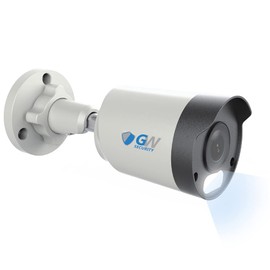 GW Security 4K 8MP Outdoor/Indoor PoE IP Microphone Bullet Security Camera with Spotlight (GW8237MIC)