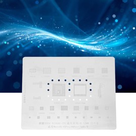 BGA Universal Reballing Rework Net IC Chip Reballing Stencil Template Universal Stainless Steel Reballing Soldering Accessories