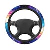 Galaxy Purple Blue Neoprene Steering Wheel Cover for Men Women