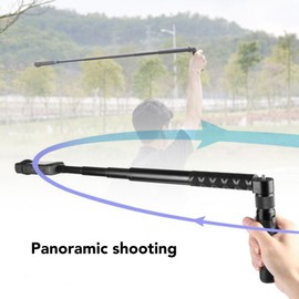Invisible Selfie Stick 120cm 2-in-1 Aluminum Alloy Extension Pole Selfie Stick for X4 X3 ONE X2 ONE RS