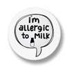 Allergy Alert Pin Badge, I am allergic to Eggs, Nuts,