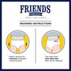 Friends Premium Disposable Pull-Up Unisex Incontinence Pants | Anti-Leak Security,