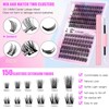 Eyelash Extension Kit, 150 PCS 30D+40D Mix Lash Clusters False