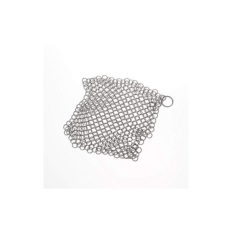 Lehman's Extra Large Chainmail Scrubber for Cast Iron Woven Loops